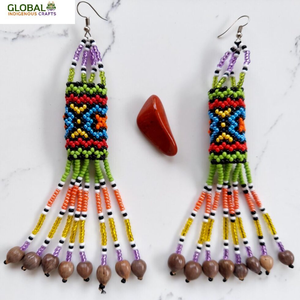 Chambira Palm Earrings | Handcrafted Jewelry